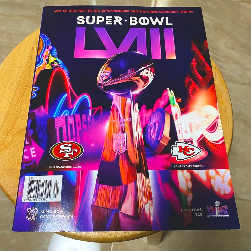 Super Bowl LVIII 58 Game Program